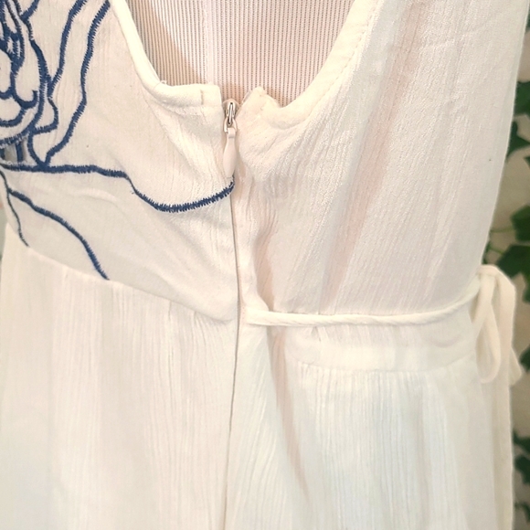 Altar'd state mini dress,medium, blue & white - Picture 3 of 8